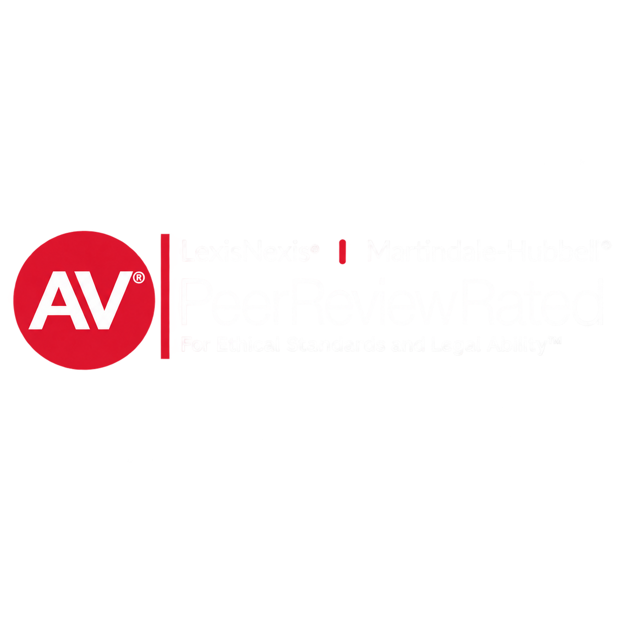 Martindale-Hubbell AV Preeminent Peer Review Rated badge