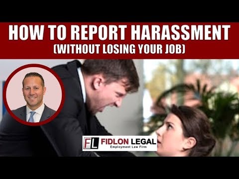 How to Report Workplace Harassment (Without Losing Your Job)